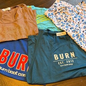 Burn boot camp tanks